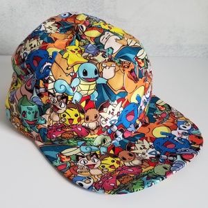 Pokemon Multicolor Baseball Cap